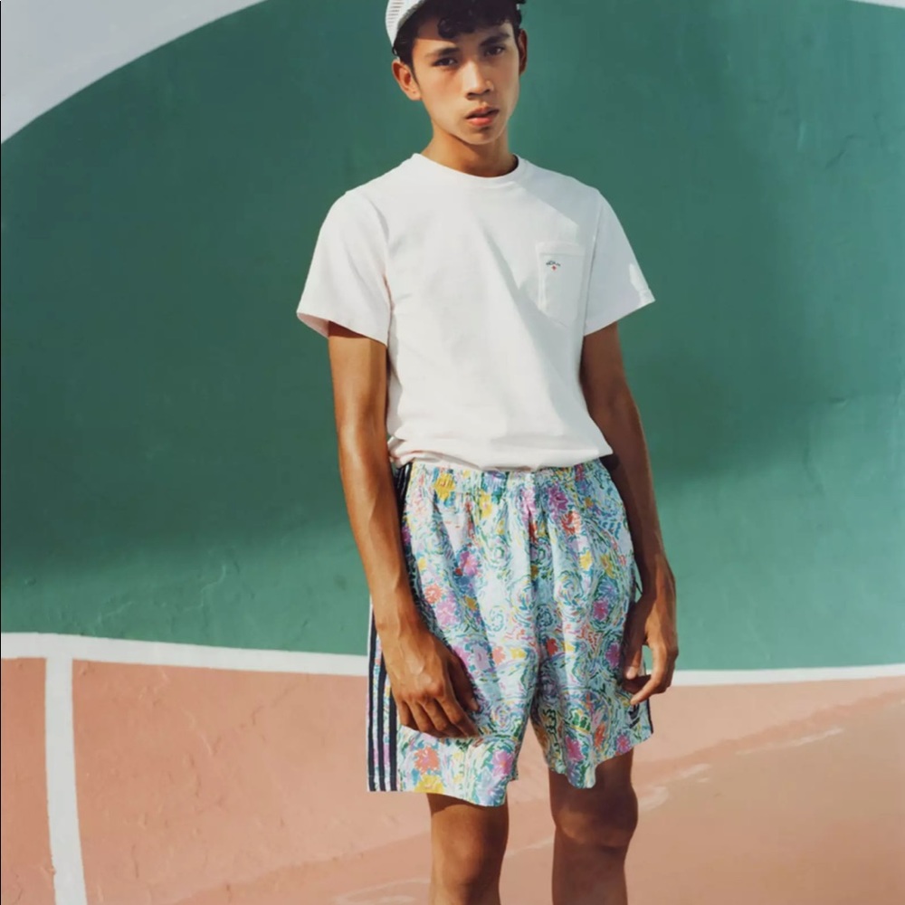 Noah x Adidas Collab Multi Color Shorts